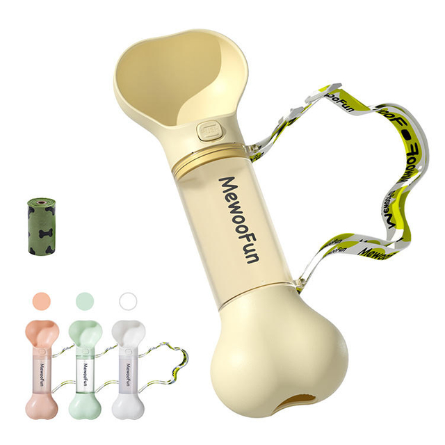 Knochenf&ouml;rmige Haustier-Reiseflasche XSWB-0017