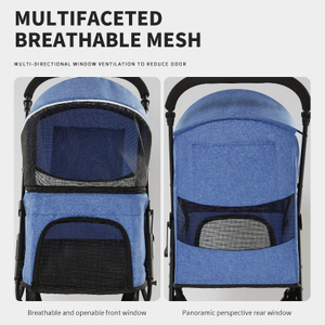 Multifunktionaler Haustier-Kinderwagen XSPC-0077