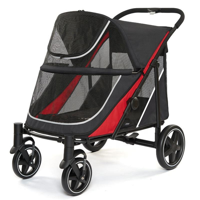 Gro&szlig;er, ger&auml;umiger Haustier-Kinderwagen XSPC-0086